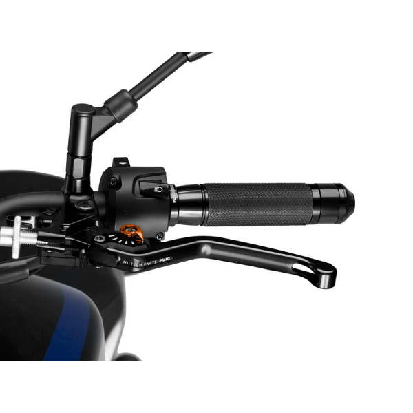 Puig Fixed V3 Clutch (Black Lever With Blue Selector) Orange